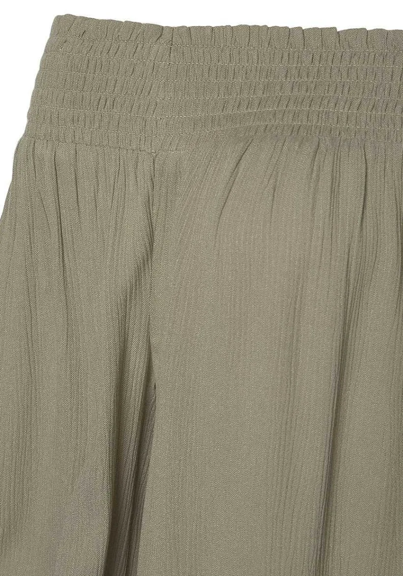 LASCANA Blouses-Smocked Off Shoulder Blouse