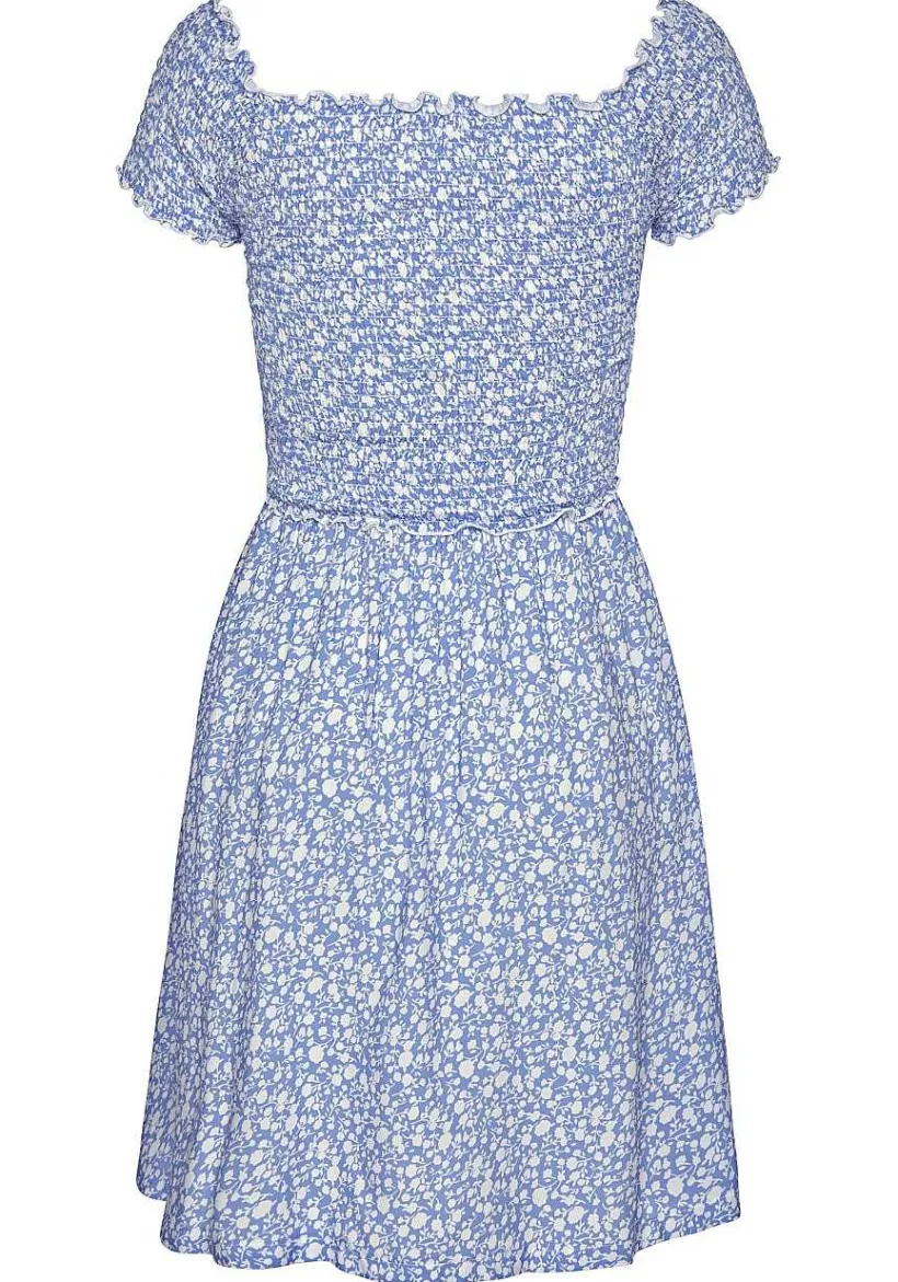 LASCANA Sundresses-Smocked Pattern Dress