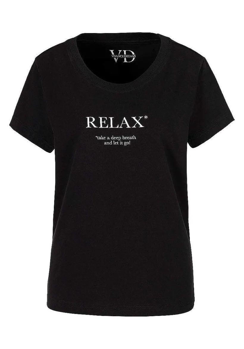 LASCANA Pajamas & Sets-Soft Graphic Pajama Shirt
