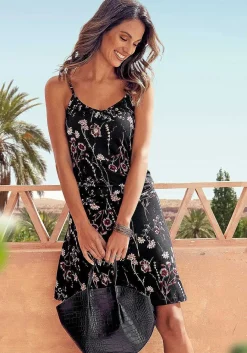 LASCANA Sundresses-Spaghetti Strap Print Dress