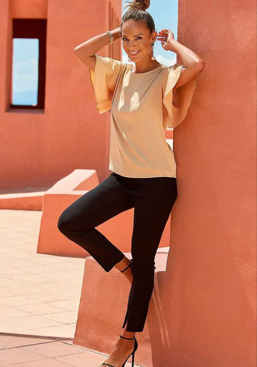 LASCANA Pants-Split Hem Pants