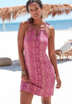 LASCANA Short Dresses-Strap Detail Keyhole Dress