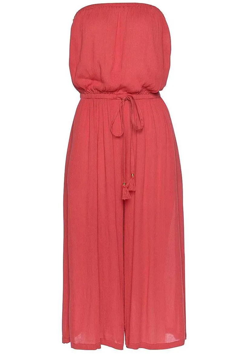LASCANA Jumpsuits-Strapless Culotte Jumpsuit