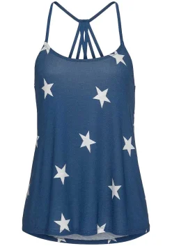 LASCANA Sleeveless Tops-Strappy Racerback Top