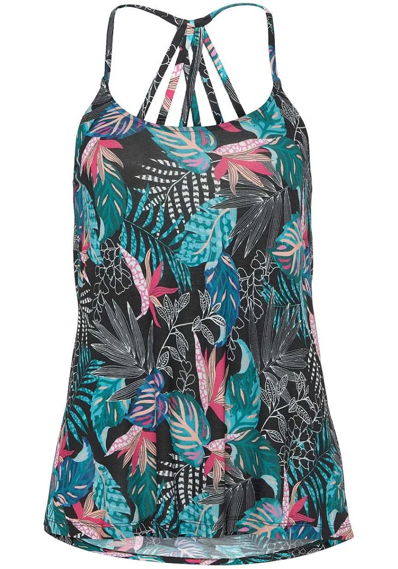 LASCANA Sleeveless Tops-Strappy Racerback Top