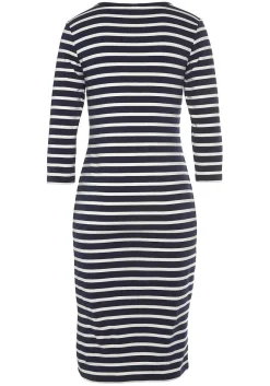 LASCANA Fall Dresses-Striped 3/4 Sleeve Dress