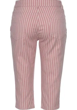 LASCANA Pants-Striped Capri Pants