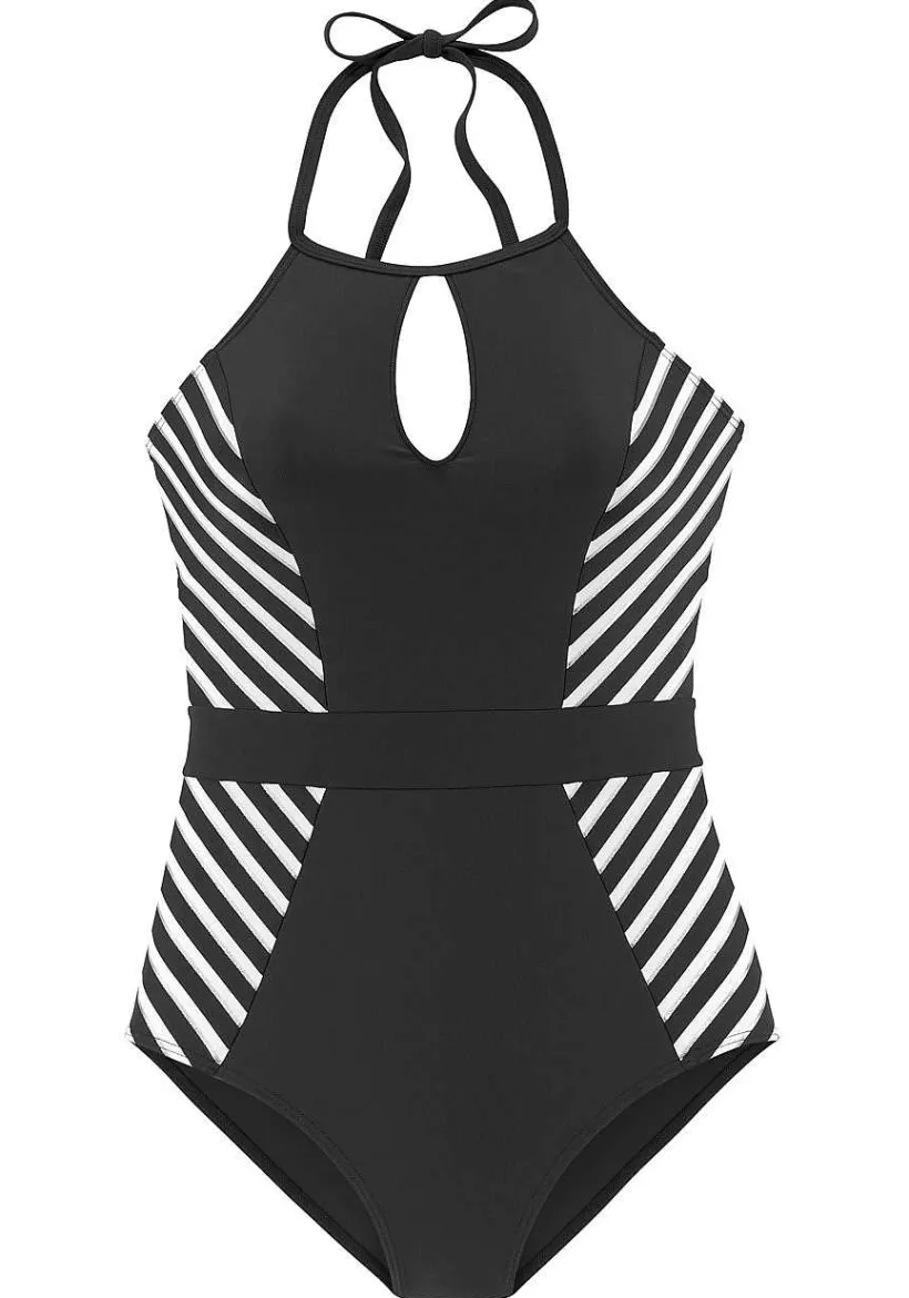 LASCANA One-Pieces-Striped Insert One Piece