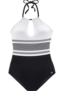 LASCANA One-Pieces-Striped One Piece