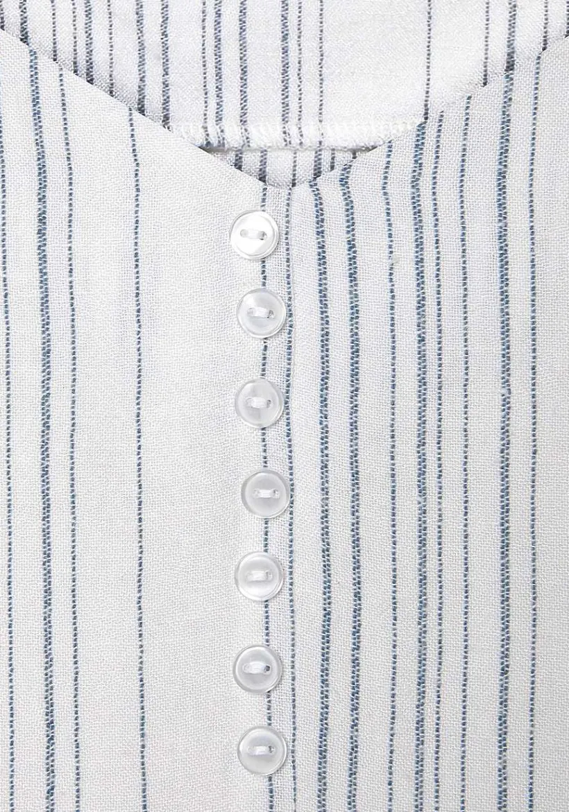 LASCANA Sleeveless Tops-Striped Spaghetti Strap Top
