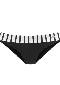 LASCANA Triangle-Striped Triangle Bikini Top