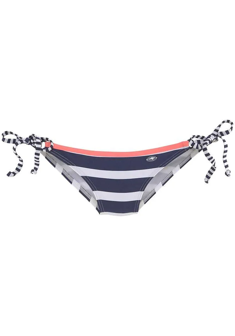 LASCANA Triangle-Striped Triangle Bikini Top