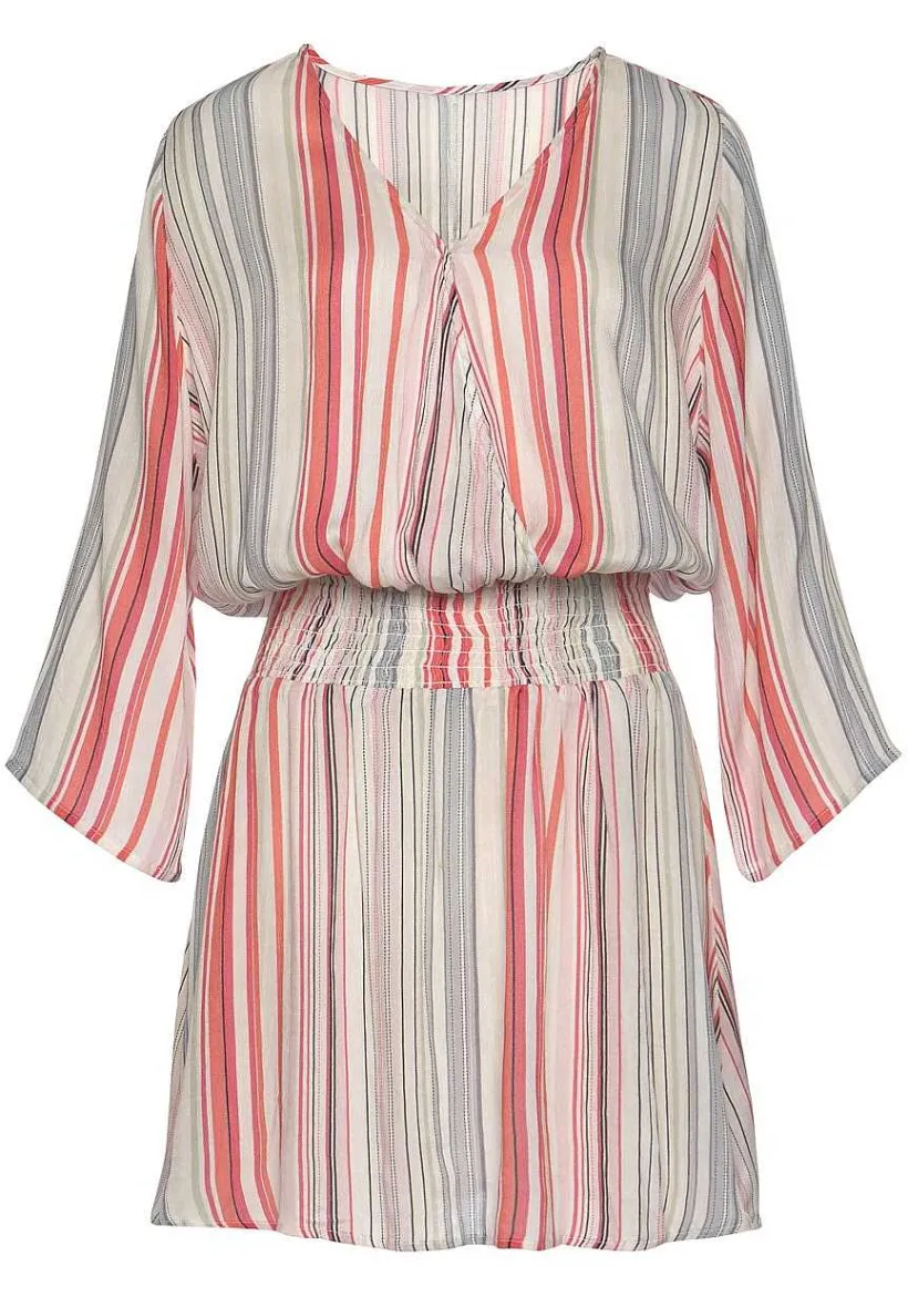 LASCANA Cover-Ups-Striped V-Neck Cover Up