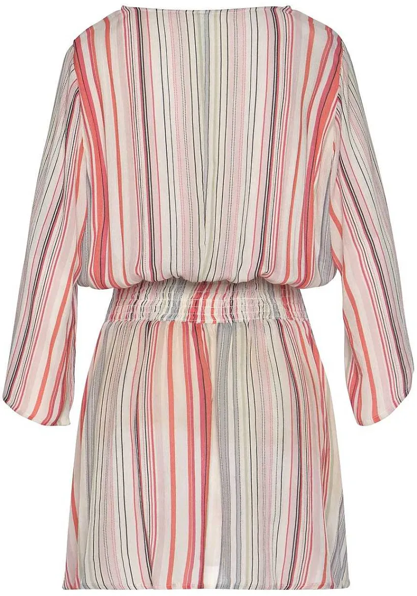LASCANA Cover-Ups-Striped V-Neck Cover Up