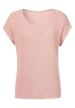 LASCANA Short Sleeve Tops-Structured Short Sleeve Top