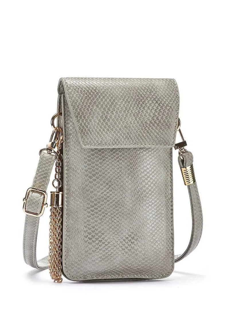 LASCANA Bags-Tasseled Mini Crossbody Bag