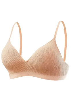 LASCANA D+ Bras-Textured Wireless Push Up Bra