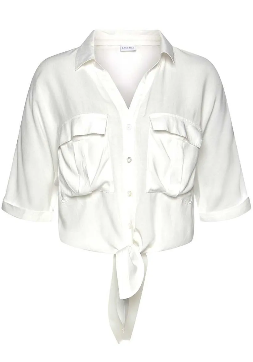 LASCANA Blouses-Tie Front Blouse