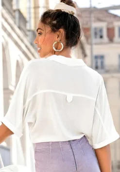 LASCANA Blouses-Tie Front Blouse