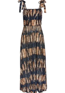 LASCANA Fall Dresses-Tie Strap Slit Maxi Dress