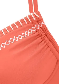 LASCANA Underwire-Trimmed Underwire Bikini Top