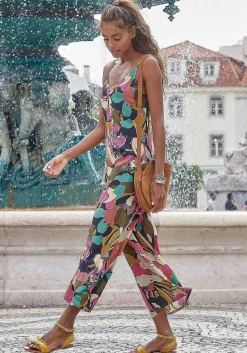 LASCANA Jumpsuits-Tropical Culotte Jumpsuit
