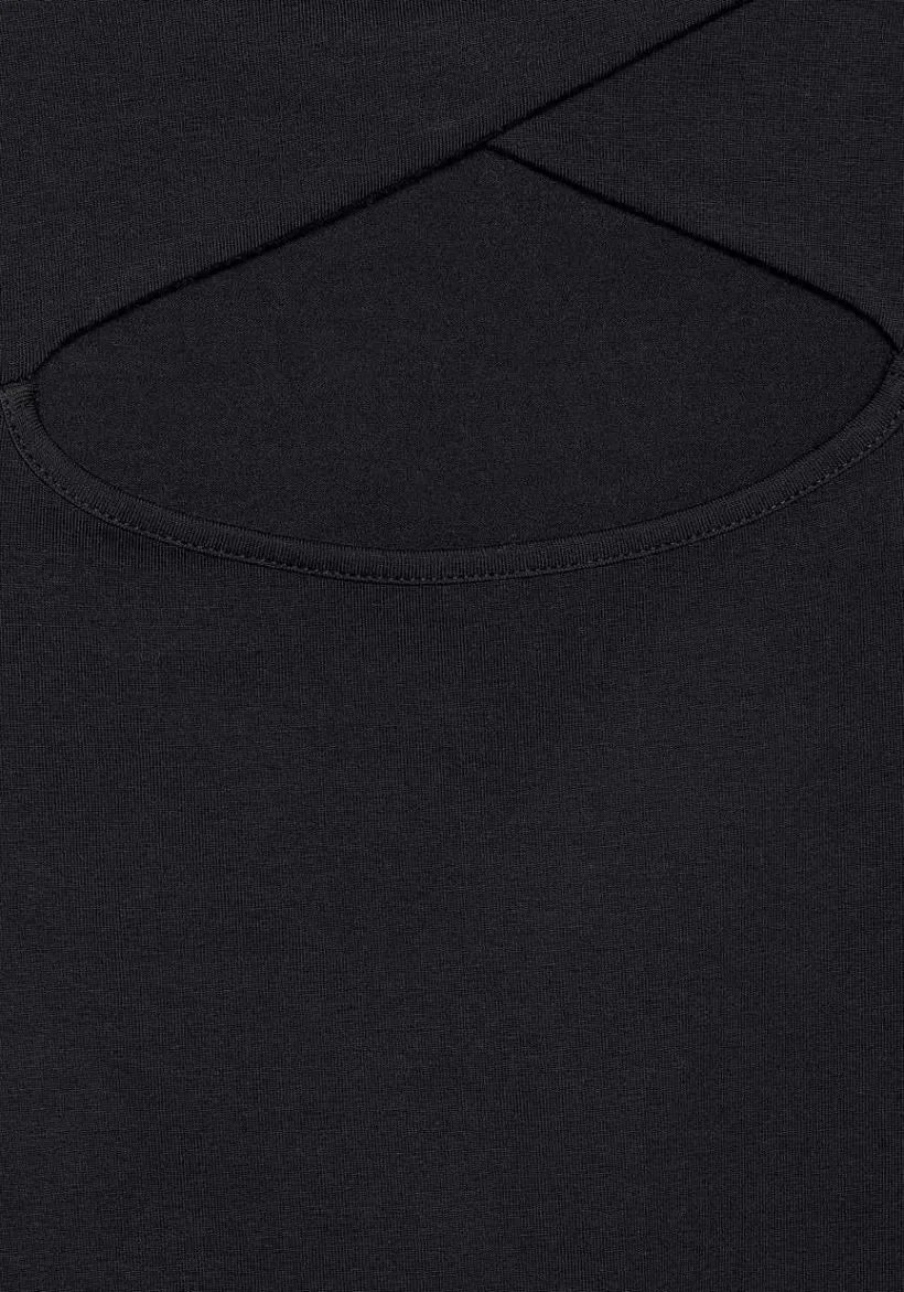 LASCANA Long Sleeve Tops-Twist Cut-Out Top
