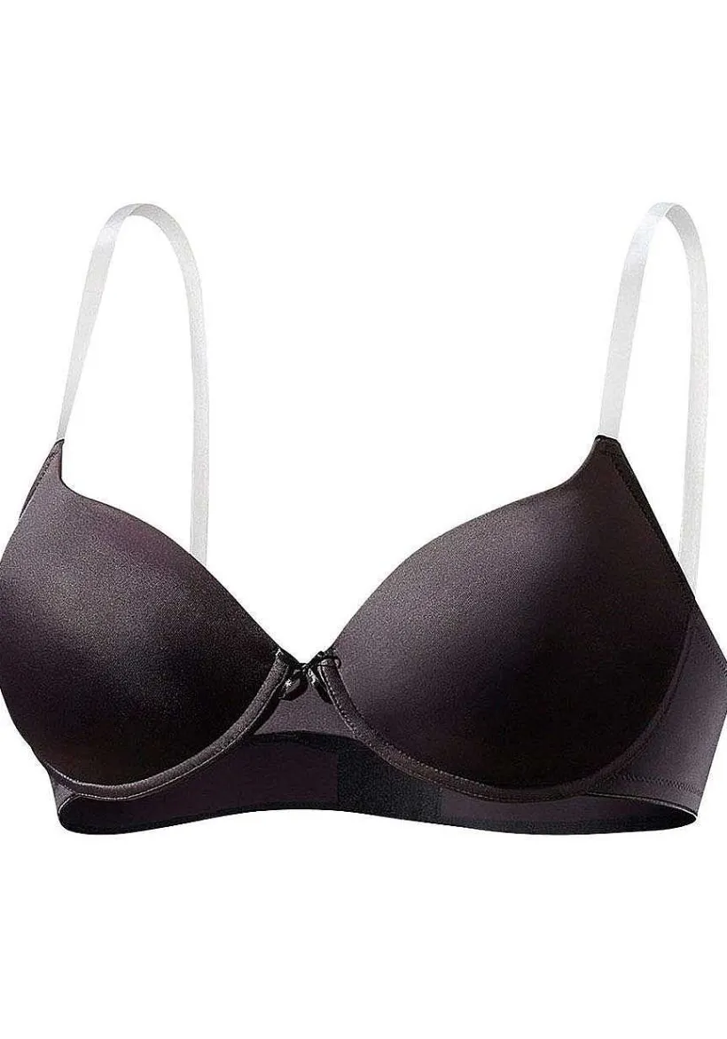 LASCANA Unlined Bras-Underwire Clear Strap T-Shirt Bra