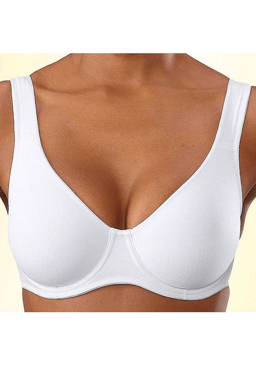 LASCANA D+ Bras-Unlined Underwire T-Shirt Bra