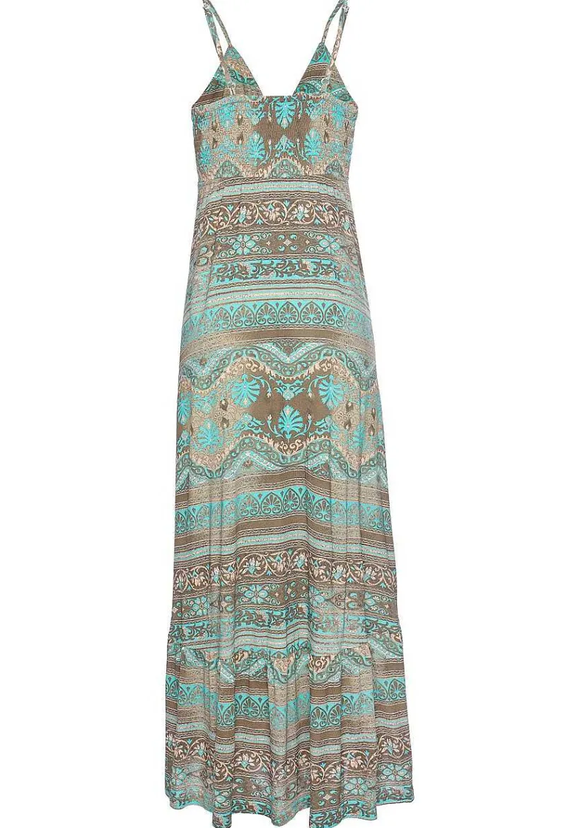 LASCANA Sundresses-V-Neck Boho Maxi Dress