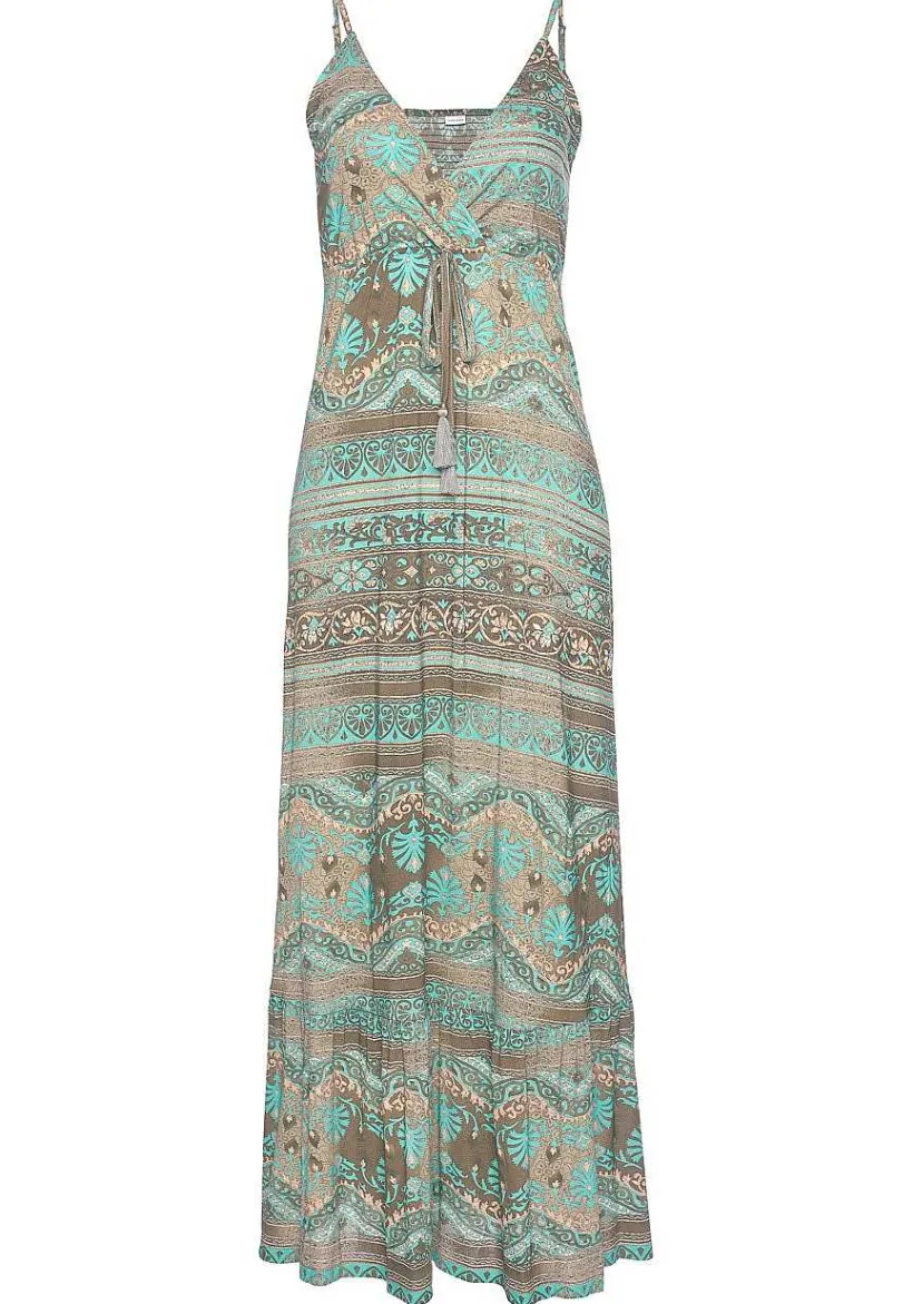 LASCANA Sundresses-V-Neck Boho Maxi Dress