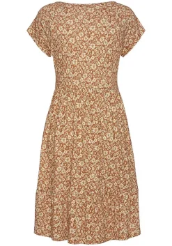 LASCANA Short Dresses-V-Neck Flounce Dress