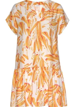 LASCANA Short Dresses-V-Neck Flounce Hem Dress