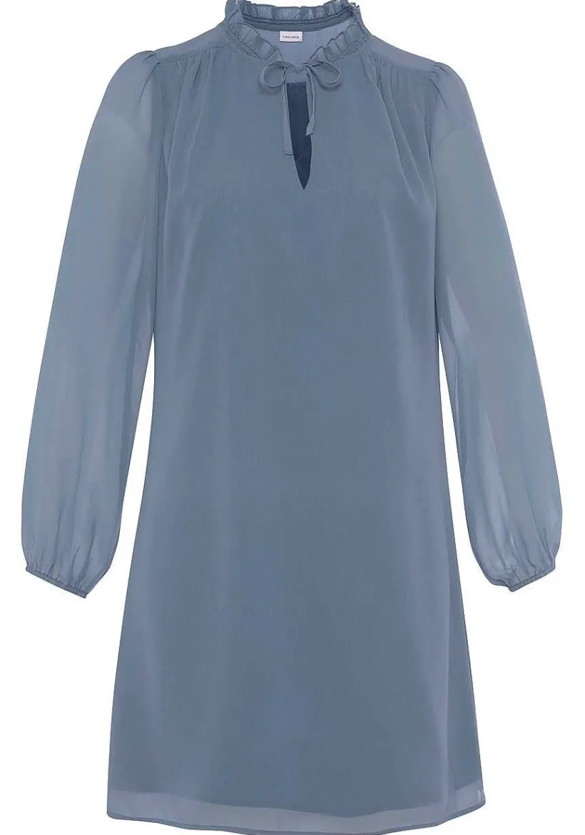 LASCANA Fall Dresses-V-Neck Shift Dress