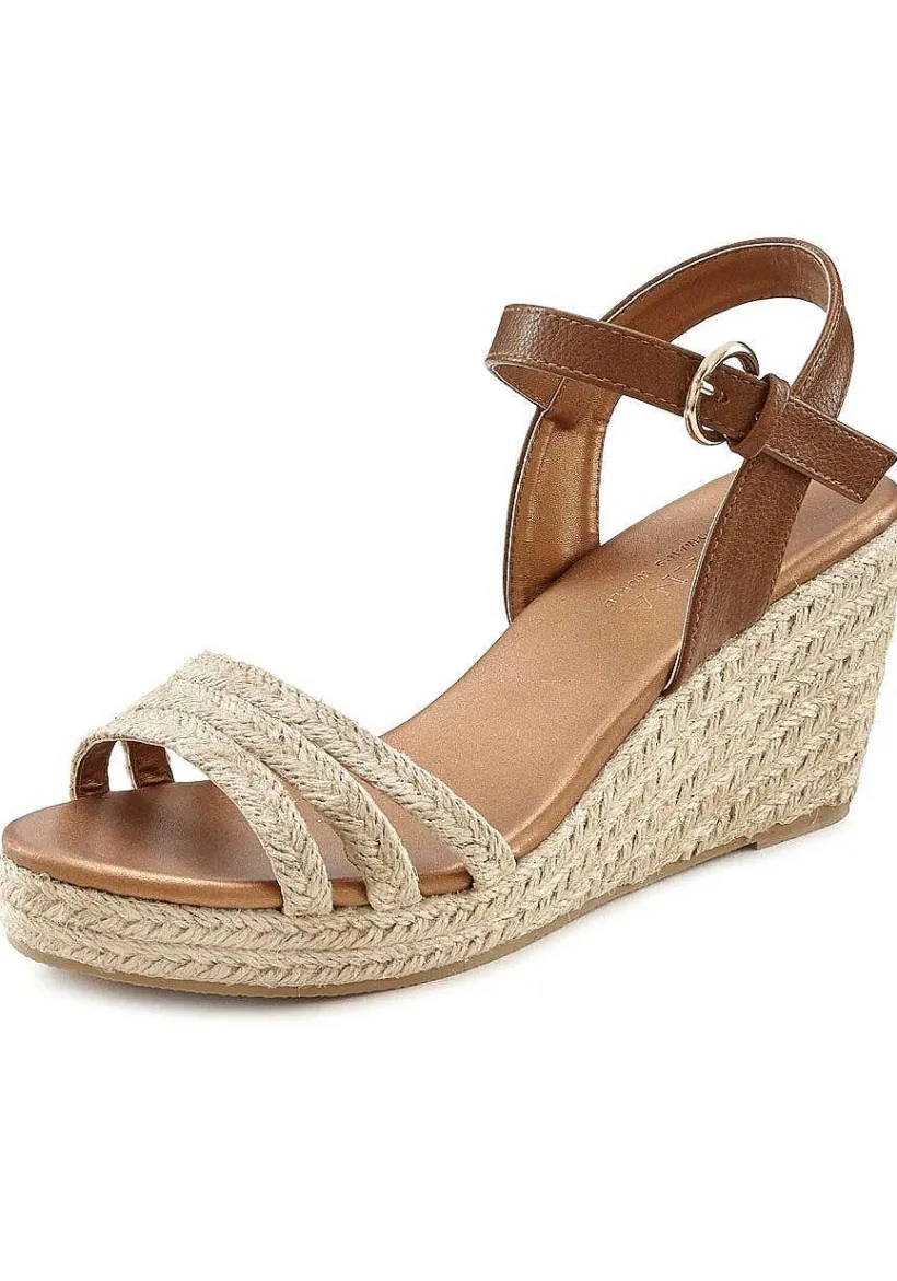 LASCANA Heels & Wedges-Woven Wedge Sandals