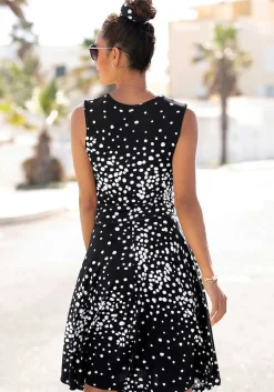 LASCANA Fall Dresses-Wrap Look Printed Dress