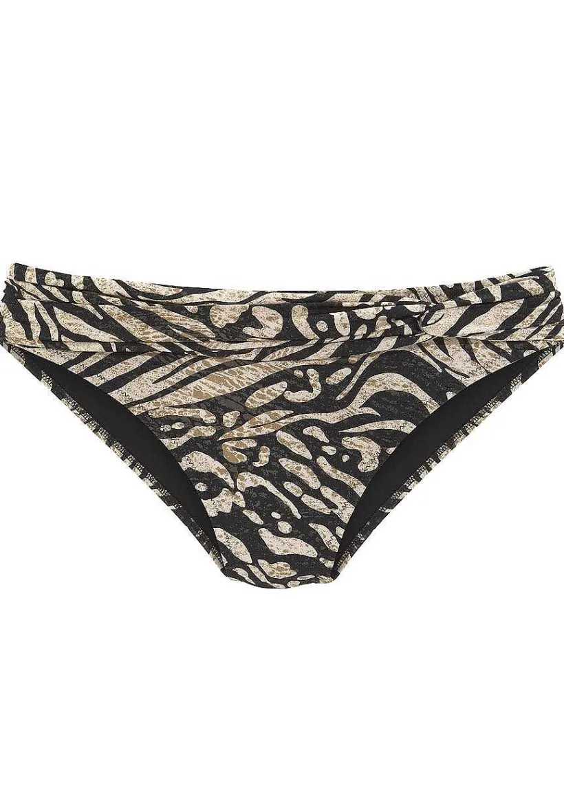 LASCANA Bandeau-Zebra Bandeau Bikini Top