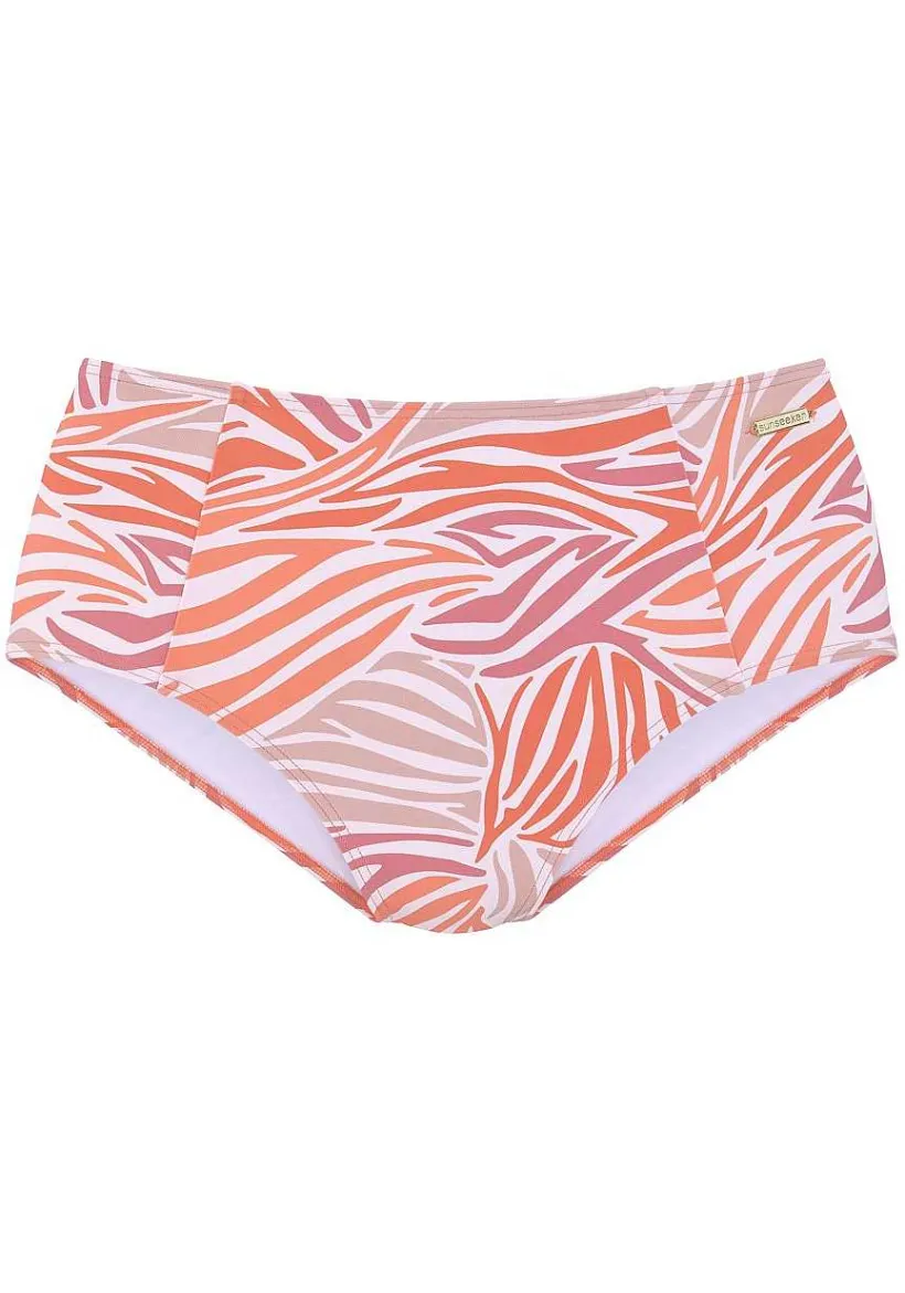 LASCANA Bandeau-Zebra Print Bandeau Bikini Top