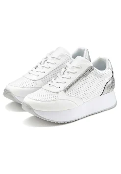 LASCANA Flats & Sneakers-Zip Detail Platform Sneakers