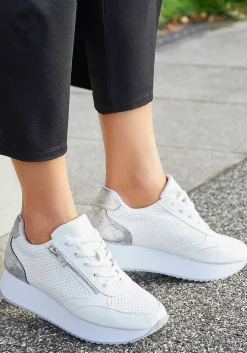 LASCANA Flats & Sneakers-Zip Detail Platform Sneakers